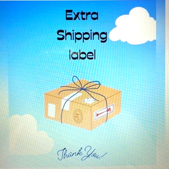 Extra shipping Label - Picture 1 of 1